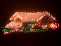 outdoor Christmas lights - Christmas house