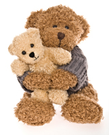 draw a teddy bear - teddy bear hug