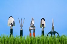 work attitude - gardening tools